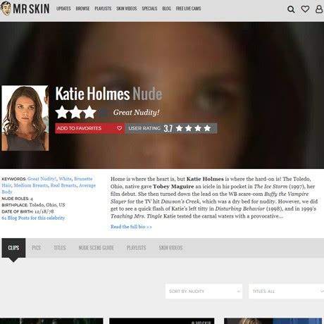 Katie Holmes Nude Naked Porn Content Review Nude