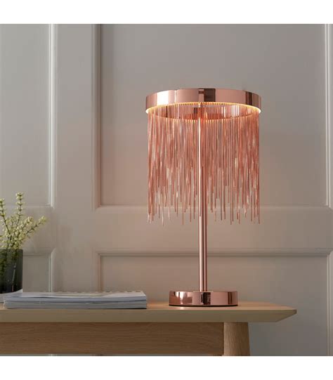 Brushed Copper Lamp