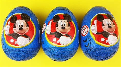 Mickey Mouse Clubhouse Surprise Eggs Opening Goofy Minnie Mouse