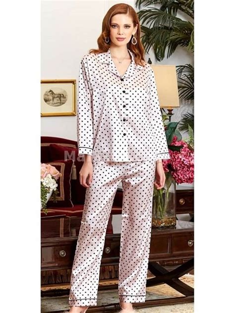 Jeremi Satin Pajamas Set Satin Pyjama Set Satin Pajamas Pajama Set