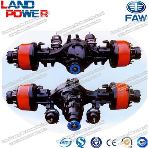 Original Truck Rear Axle Assembly FAW Dump Truck Spare Parts For FAW