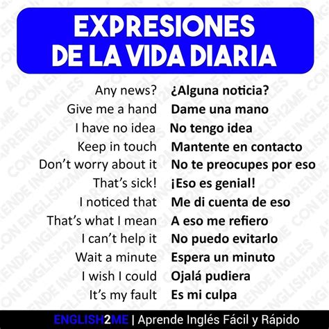 English2Me Aprende Ingles On Instagram Hoy Aprenderemos Unas