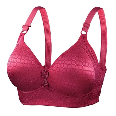 Ytianh Women Bras Womens Comfortable And Sexy New Large Thin Non Steel Rim Bra Converged And