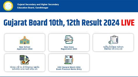 Gseb Ssc Th Hsc Th Result Direct Link At Gseb Org