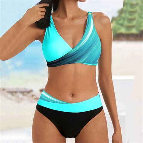 Bikini High Waist Strapless Sexy Bikini Women Swimwear Women