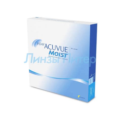 Купить линзы 1 Day Acuvue moist 90 штук за 4,990 руб. в Санкт-Петербурге