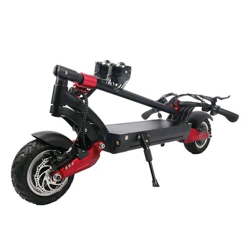 10inch Fast Folded Electric Scooter 1600W Vacuum Tire 52V 18ah Li Ion