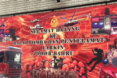 Balai Bomba Larkin Jalan Tun Abdul Razak Johor Bahru