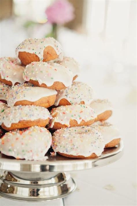 Donut Tower Food Wedding Desserts Delicious Desserts