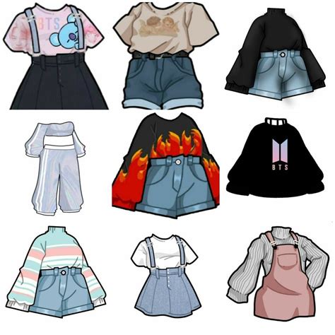 Ideas Para Oufits De Tus Ocs 🌺 Bocetos De Diseño De Moda Dibujos