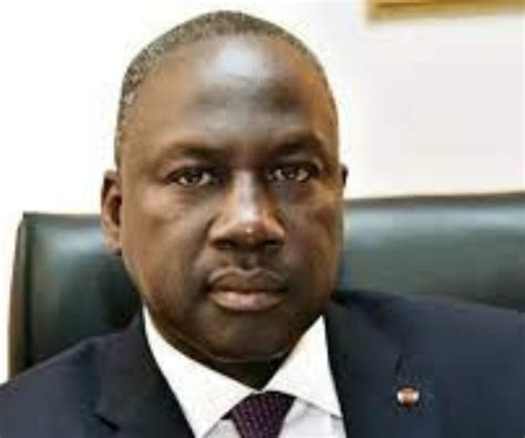 Adama Bictogo President De Lassemblee Nationale De La Cote Divoire