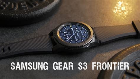 Samsung Gear S Frontier Review Smartwatch Youtube