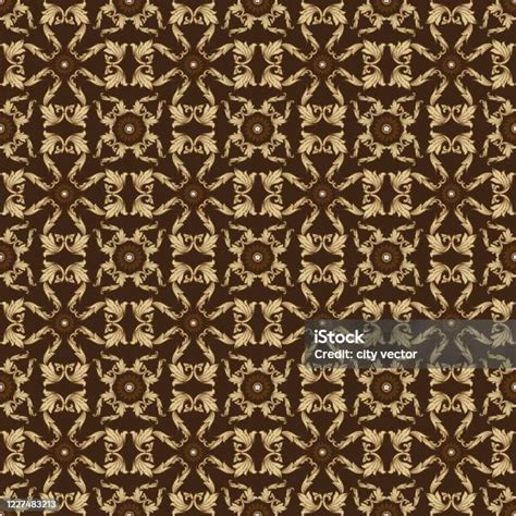 Motif Bunga Karya Seni Modern Pada Desain Batik Kawung Dengan Desain