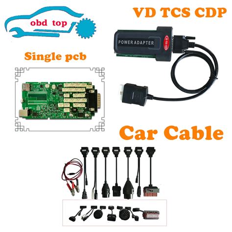 Single Pcb Boards New Vci Full With Bluetooth Vd Tcs Cdp R Scanner