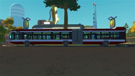 Articulated Ttc Bus From Toronto Rscrapmechanic