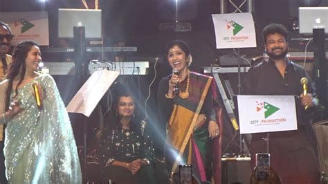 Leo Karu Karu Karupayi Anuradha Sriram Mam ROCKING Performance