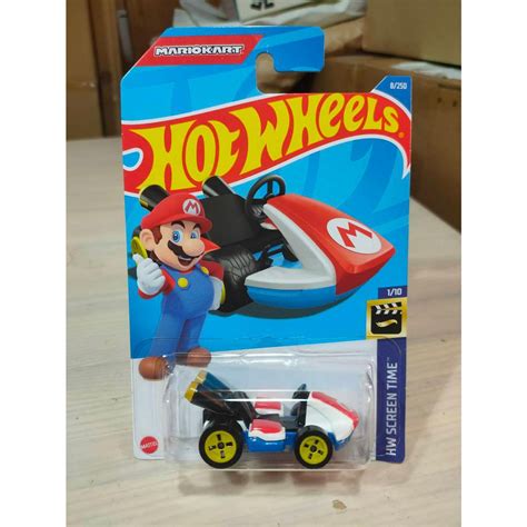 多多熊雜貨舖 風火輪 Hot Wheels 瑪利歐賽車 MARIOKART STANDARD KART 日版 蝦皮購物