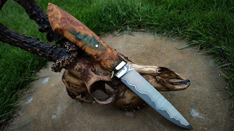 Knife Making Hunting Knife Youtube
