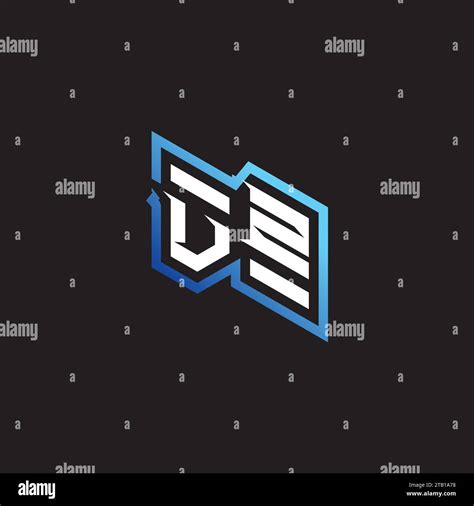 VZ Initial Gaming Team Youtube Twitch And Clipart Stock Illustration