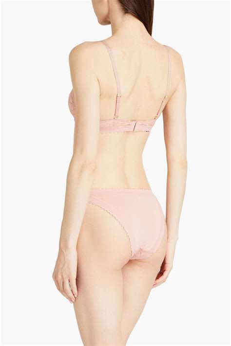 Stella Mccartney Lace Underwired Bra The Outnet