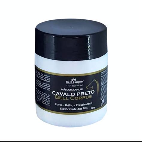 Máscara Capilar Cavalo Preto Bell Corpus 500g Shopee Brasil