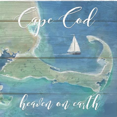 Wood Cape Cod Wall Plaque Ivystone
