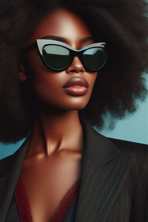 Voluminous Afro Hairstyles And Cool Shades A Natural Hairstyle