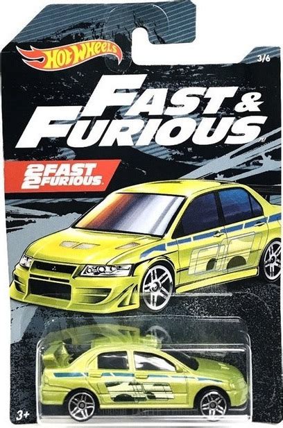 Mattel Hot Wheels Fast Furious Mitsubishi Lancer Evolution Skroutz Gr
