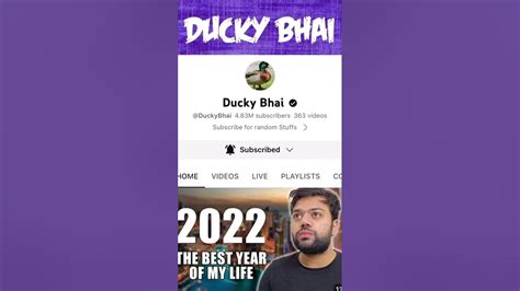 Ducky Bhai Vs Maaz Safder ️ ️youtuber Of The Award 🥇shorts