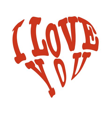 I Love You Clip Art Image - ClipSafari