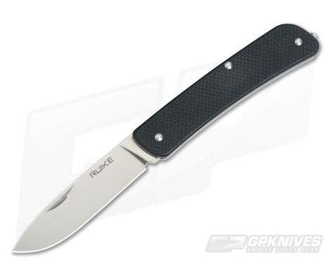 RUIKE L11-B Criterion Collection Series 12c27 Black G10 Slip Joint ...