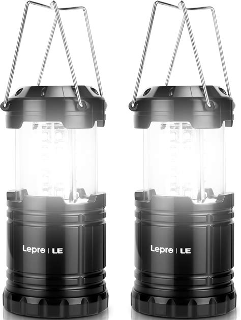 Lepro Lanterne Camping Led Rechargeable Lampe Camping Puissante Lm