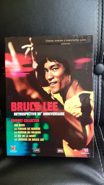 COFFRET COLLECTOR 5 DVDs BRUCE LEE Rétrospective 30e Anniversaire EUR