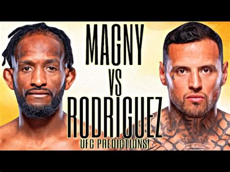 Neil Magny VS Daniel Rodriguez UFC Fight Night Predictions Analysis