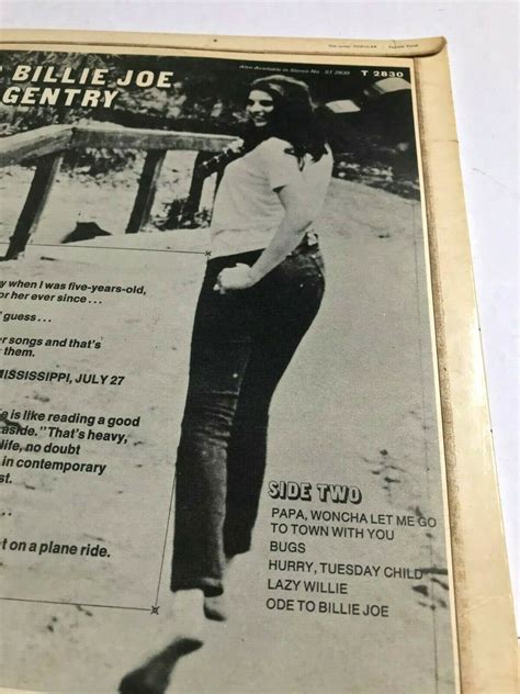 Bobbie Gentry Ode To Billie Joe 1967 Vinyl Lp Mono