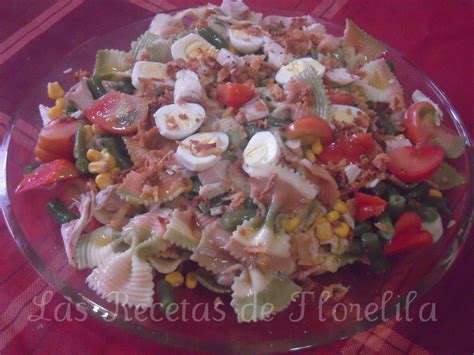 Florelila Recetas Y Aficiones By To I Navarro Ensalada De Pasta