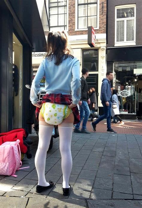 Diapergirl In Public