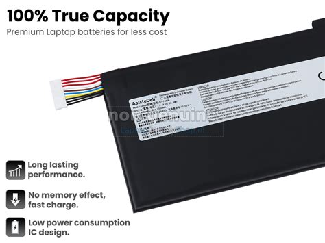 MSI BTY-M6K Replacement Laptop Battery | Low Prices, Long life
