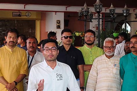 Lok Sabha Election Abhishek Banerjee Held A Meeting In Haldia