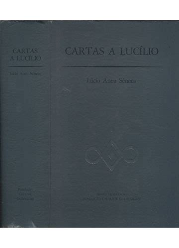 Sebo Do Messias Livro Cartas A Luc Lio