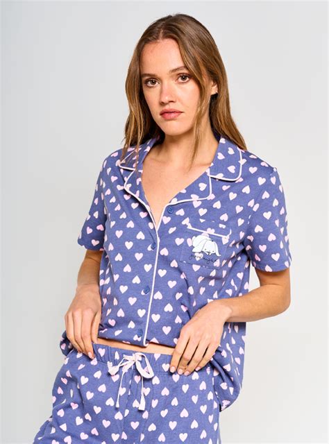 Ripley Pijama Mujer Index Manga Corta Cami