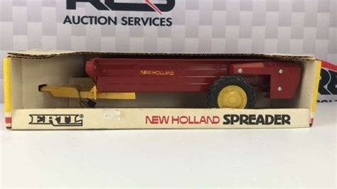 New Holland Toy Manure Spreader Res Auction Services
