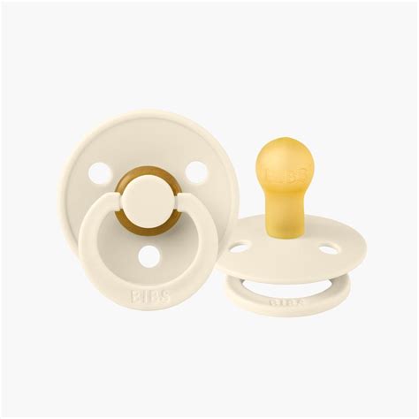 Bibs Pacifier Round Stage2 - Ivory | Dummies | Baby Bunting AU