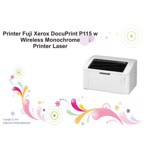 Jual Printer Fuji Xerox DocuPrint P115 W Wireless Monochrome Printer