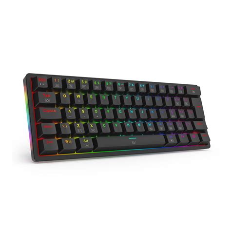 Teclado 60 Por Cento Redragon - Teclado mecânico 60% Redragon Akali RGB com Switch Brown - NOVA LIDER ...