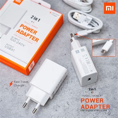 Jual Charger Xiaomi Redmi Note Pro Mdy Ef W Fast Charging Micro