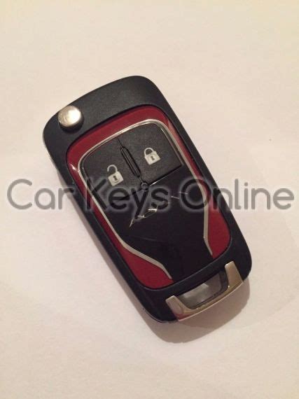 Oem 2 Button Remote Key For Opel Adam 13401827