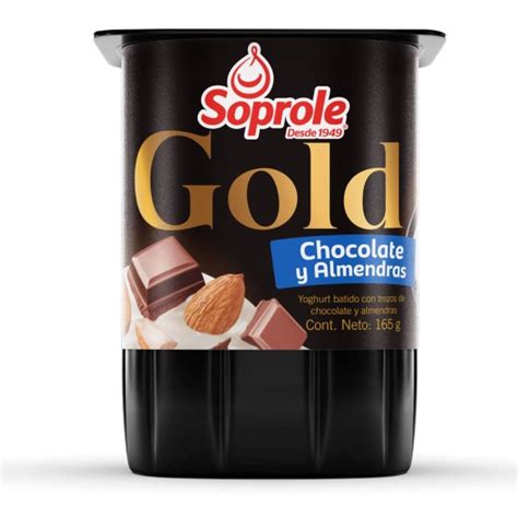 Yoghurt Gold Chocolate Y Almendras 165 G Unimarc