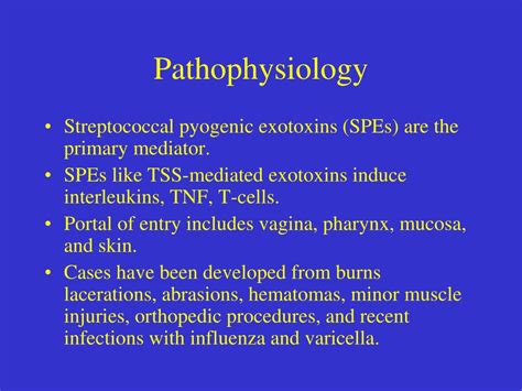 Ppt Toxic Shock Syndrome And Streptococcal Toxic Shock Syndrome