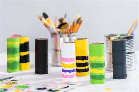 Premium Photo | Kids paper craft